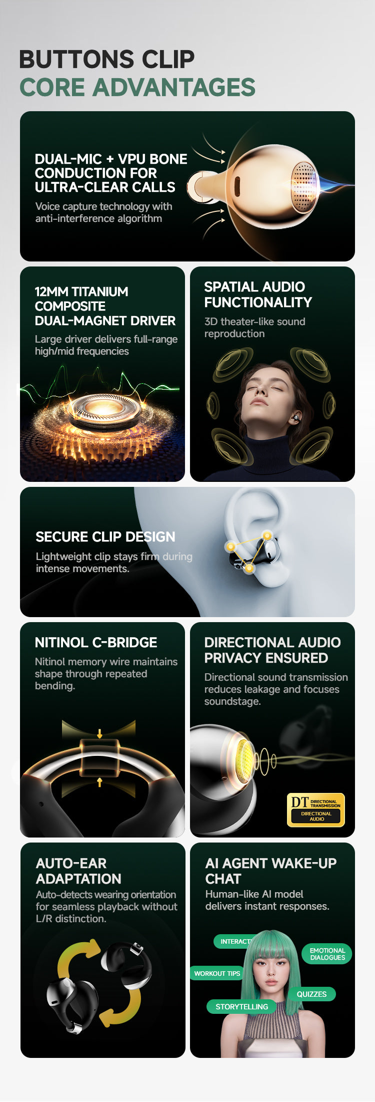 BUTTONS Air X True Wireless Earbuds