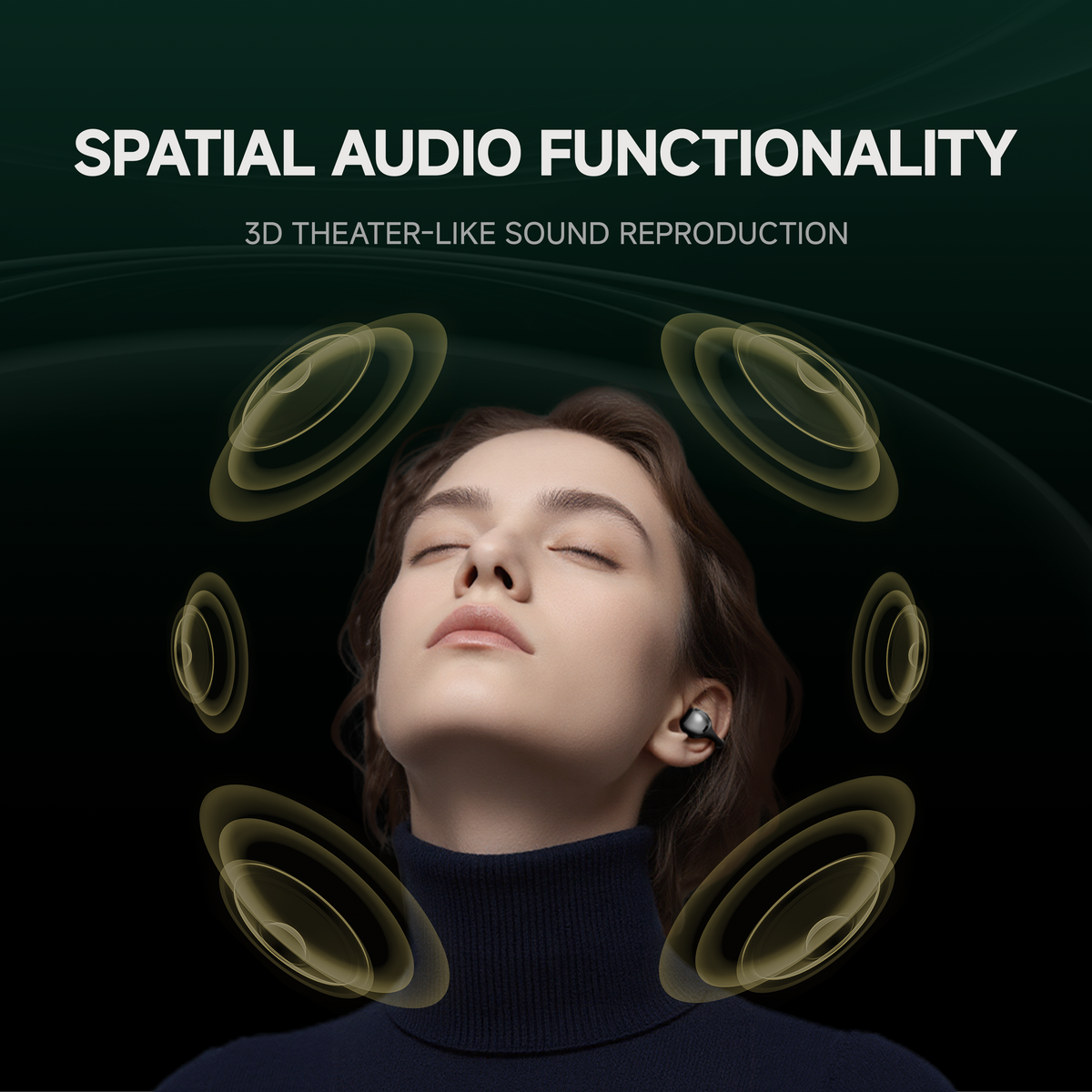 BUTTONS Clip | Open-Ear AI Bluetooth Earbuds